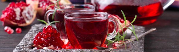 Orientalischer roter Tee
